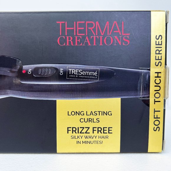 TRESemmé 1” Ceramic Hair Curling Iron Professional Soft Touch Series BRAND NEW - Picture 5 of 11